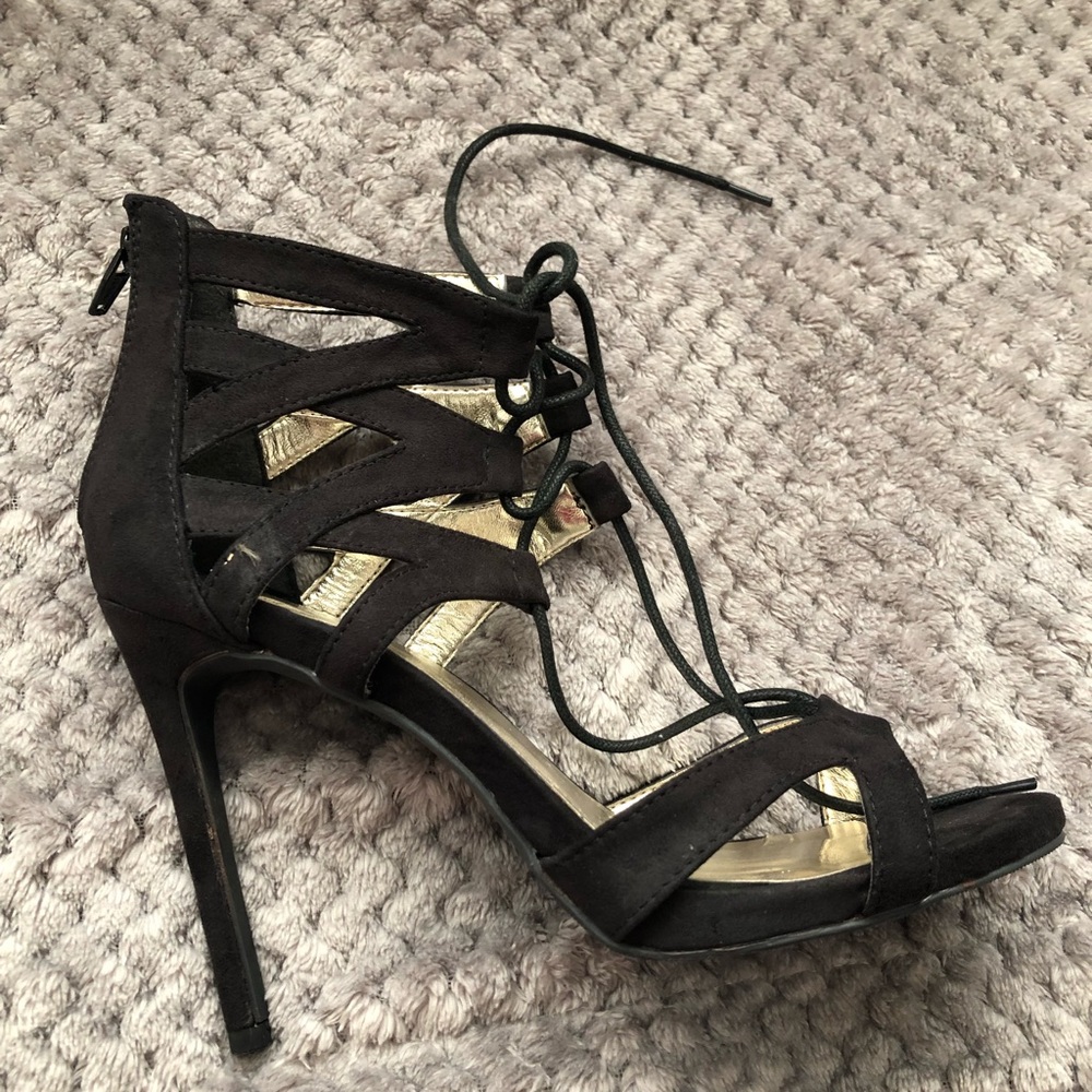 Black heels
